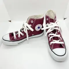 コンバース　converse オールスター　ハイカット　エンジ　22cm