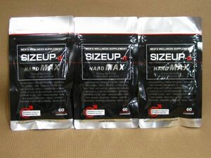 E1-220◇即決 未開封品 SIZEUP-α HARD MAX サイズアップ アルファ ハードマックス 60粒入り まとめて 計3点