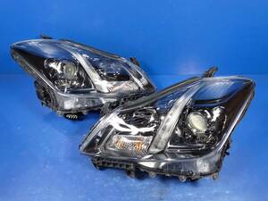 トヨタ　GRS201　クラウン　HID AFS付　左右 ヘッドライト　STANLEY 30-341 P7078　点灯OK　R/ 81110-30C63 L/ 81150-30C63　　　0513-3