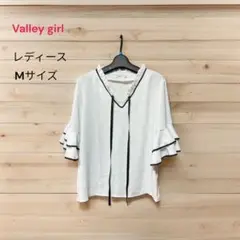 【美品】✨　Valley girl レディース　シャツ　トップス　レース　M