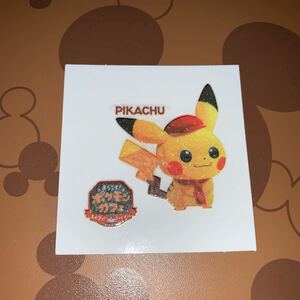 ポケモンデコキャラシール ポケまぜ ピカチュウ PIKACHU ポケモンカフェ