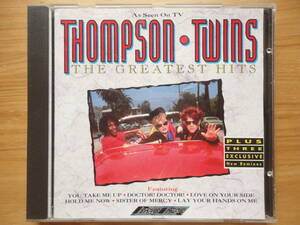 ●CD 美品 トンプソン・ツインズ UK盤 THOMPSON TWINS / THE GREATEST HITS・PLUS 3 NEW REMIXES 個人所蔵品 ● 3点落札ゆうパック送料無料