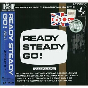 送料無料！「READY STEADY GO ! _vo.1／レディ・ステディ・ゴー！vol.1」LD_帯付き_美品