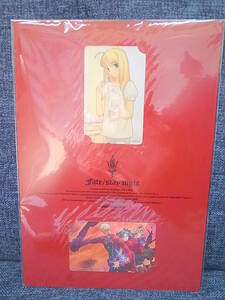 ☆Fate/stay night☆テレフォンカード２枚☆2004 TYPE-MOON☆下敷き・台紙付き☆未使用・保管品☆