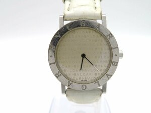 1円◆稼働◆ ブルガリ BB33SL シルバー クオーツ ユニセックス 腕時計 M14001