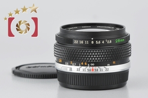 【中古】OLYMPUS オリンパス ZUIKO AUTO-W 28mm f/2.8