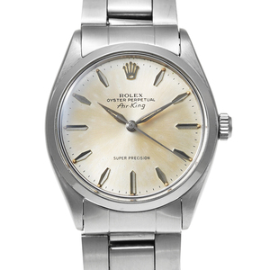 ROLEX エアキング Ref.5500 シルバー アンティーク品 メンズ 腕時計