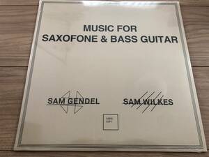 新品★SAM GENDEL & SAM WILKES ★ MUSIC FOR SAXOFONE & BASS GUITAR