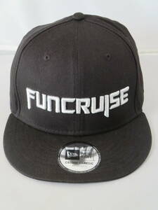 口 ニューエラ【FUNCRUISE】キャップ ブラック アジャスタブル（調整可能）