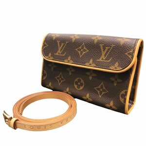 【中古】 LOUIS VUITTON ルイ・ヴィトン ポシェット・フロランティーヌ M51855 モノグラム ウエストバッグ 24010767 RD