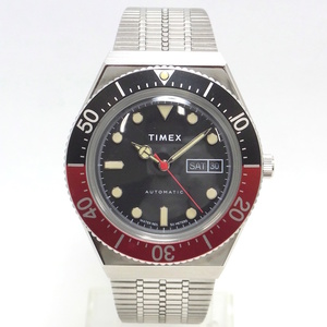 TIMEX タイメックス TW2U83400 M79 オートマチック 腕時計 黒赤ベゼル メンズ【中古】【程度A】【美品】