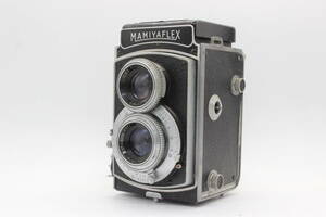 【訳あり品】 マミヤ Mamiyaflex SEKOR 7.5cm F3.5 二眼カメラ s2282