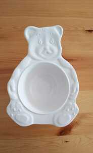 韓国 雑貨 ベアー ボウル シリアル フルーツ 皿 食器 ホワイト 白 クマ ベア bear bowl