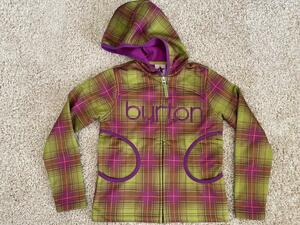 BURTON バートン フルジップパーカー フルジップフーディー 子供 キッズ Mサイズ