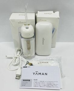 F257-T124382-1 YAMAN ヤーマン ジェットフロス コンパクト ケース付き 通電確認済み