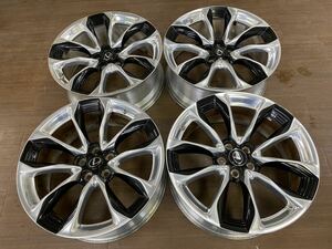 レクサス　LC500純正ホイール　21インチ　21×8.5J +25 PCD 120/5H 中古4本　空気圧センサー付き