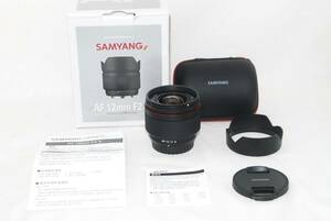 ★極美品★SAMYANG サムヤン AF 12mm F2 フジフィルム 富士フィルム Xマウント 元箱付き♪