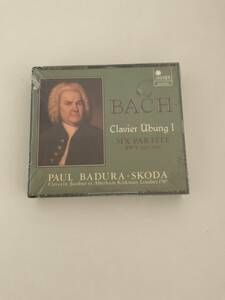 2CD AUVIDIS ASTREE 初期仏盤 パウル・バドゥラ＝スコダ J.S.バッハ 6つのパルティータ 集 BWV825-830
