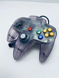 美品 / 動作品レトロゲーム N64 コントローラー 本物 Nintendo ニンテンドー64 コントローラ NUS-005(H-15)