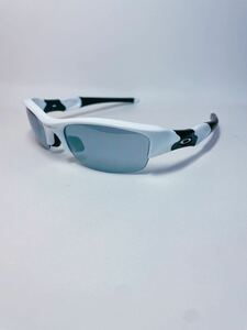 送料無料！美品！オークリーサングラス OAKLEY フラック1.0FLAK1.0軽量スポーツアジアンフィットジャパンフィット検野球ゴルフテニス登山