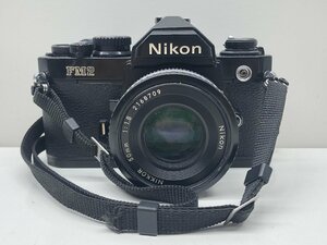 【動作未確認】NIKON　ニコン　FM2　50ｍｍ　1：1.8　2168709　レンズセット　現状品　ジャンク　不動品
