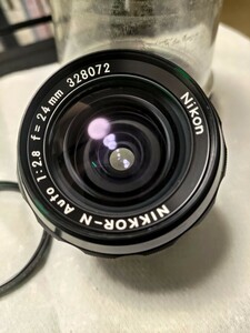 ニコン Nikkor-N Auto 24mm F2.8 AI改造済み レンズ MF