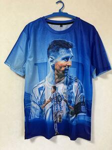 【新品】 MESSI　リオネル・メッシ　サッカー アルゼンチン代表　シャツ ユニフォーム Tシャツ 未使用品　美品