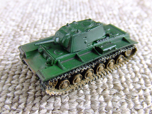 ■ 1/144 KV-1A 重戦車 単色迷彩 ワールドタンクミュージアム 02/19 ■中古品②