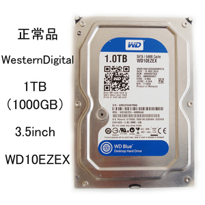 正常品 ★同梱歓迎★ WesternDigital 1TB（1000GB） 3.5インチ デスクトップ用HDD WD10EZEX WesternDigital #2489