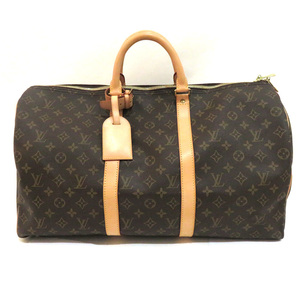 中古 美品 ルイヴィトン キーポル50 モノグラム ボストンバッグ Aランク M41426 旅行用カバン LOUISVUITTON 【送料無料】【西神店】