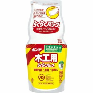 コニシ ボンド 木工用 らくらくパック 1kg(ポリ袋) #40168