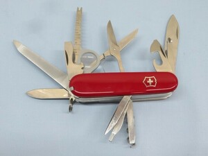 ★VICTORINOX マルチツール ビクトリノックス アウトドア ケース付き USED 94079★！！