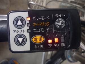 送料無料／動作品／Panasonic 電動アシスト自転車　Lithium ViVi Toughness BE-ENL732B/ENFT73型用　手元スイッチ （管5093005）