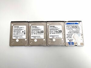 ハードディスク 2.5 SerialATA HDD 1TB 状態正常 4台セット 管6