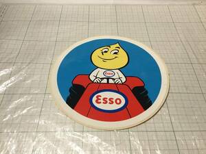 esso エッソ エッソ坊や ガソリン オイル ステッカー デカール oil マスコット キャラクター 世田谷ベース ムーンアイズ moon アメ車