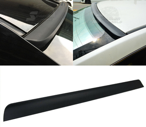 素地 艶消黒 BRS リアルーフスポイラー ホンダ CR-Z 2010-2017 汎用 PUF PVC ウイング スポイラー 