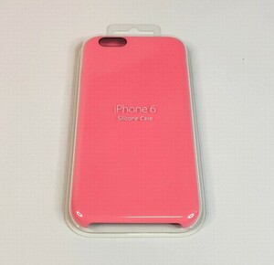 送料無料◆Apple 純正 iPhone 6/6s シリコーン ケース ピンク MGXT2FE/A(アップル シリコン カバー Silicone Case) 
