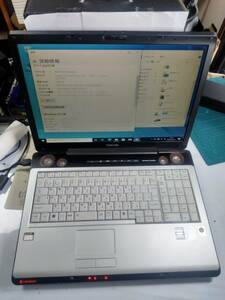★中古品 Win10 Pro 東芝 TOSHIBA dynabook WXW/79CW Intel Core 2 Duo(T7300)-2.0GHz/2GB/120GB 17.1インチ 充電器付き★178