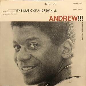 即決 ほぼ美品 オリジナル Libertyラベル LP Andrew Hill / Andrew!!! / BST84203 ( Richard Davis, Joe Chambers, Bobby Hutcherson