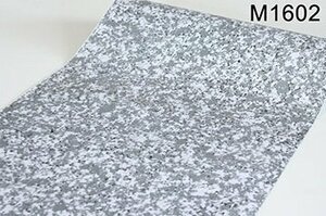 【50m】 m1602 グレー 大理石 壁紙 カッティングシート インテリア リフォーム 多用途 シール タイル ウォールステッカー 石目