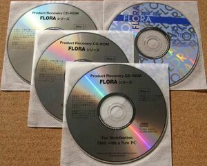 ◆ 日立 Flora 350W DE1 用 Win XP Pro リカバリＣＤセット ◆