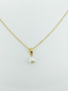 MIKIMOTO　ミキモト　パールネックレス　k18