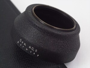 40.5mm ZEISS original wrinkle paint lens HOOD contax Sonnar Tessar フード コンタックス ツアイス 5cm 50mm 1.5 2 ゾナー 40.5 leica