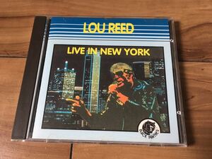 CD★LOU REED / LIVE IN NEW YORK