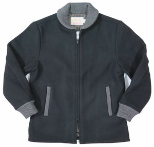 【トロフィークロージング】ウールメルトン ファラオ ジャケット/黒 TROPHY CLOTHING TR20AW-507 日本製【送料無料】