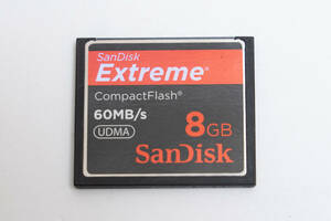 #101h SanDisk サンディスク Extreme 8GB CFカード コンパクトフラッシュ 60MB/s UDMA