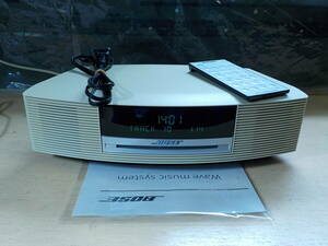 Bose Wave Music System AWRCCC 動作品 リモコン 電源コード付き CD FM AM レシーバーアンプ デスクトップオーディオ ,