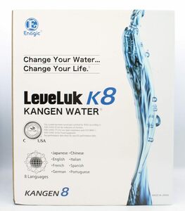 未使用 エナジック レベラック KANGEN8 カンゲンウォーター A26-00 Enagic Leveluk K8 還元水・強酸性水 浄水器 ITWRKK3ISL60-Y-Z220