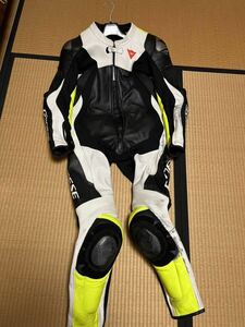 ダイネーゼ DAINESE レーシングスーツ ASSEN 革ツナギ 48サイズ MFJ公認モデル MFJ公認 ワンピース 