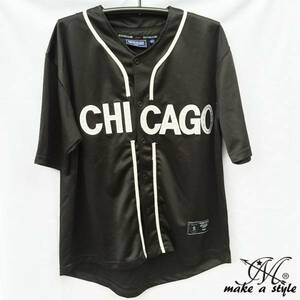 MLBシカゴ ホワイトソックス BBシャツ ベースボールシャツL 46